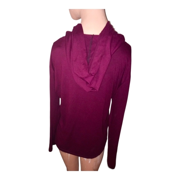 Real Essentials Boys Pullover Performance Dry Wick Hoodie, Sizes 4-20 -color red - Picture 4 of 10